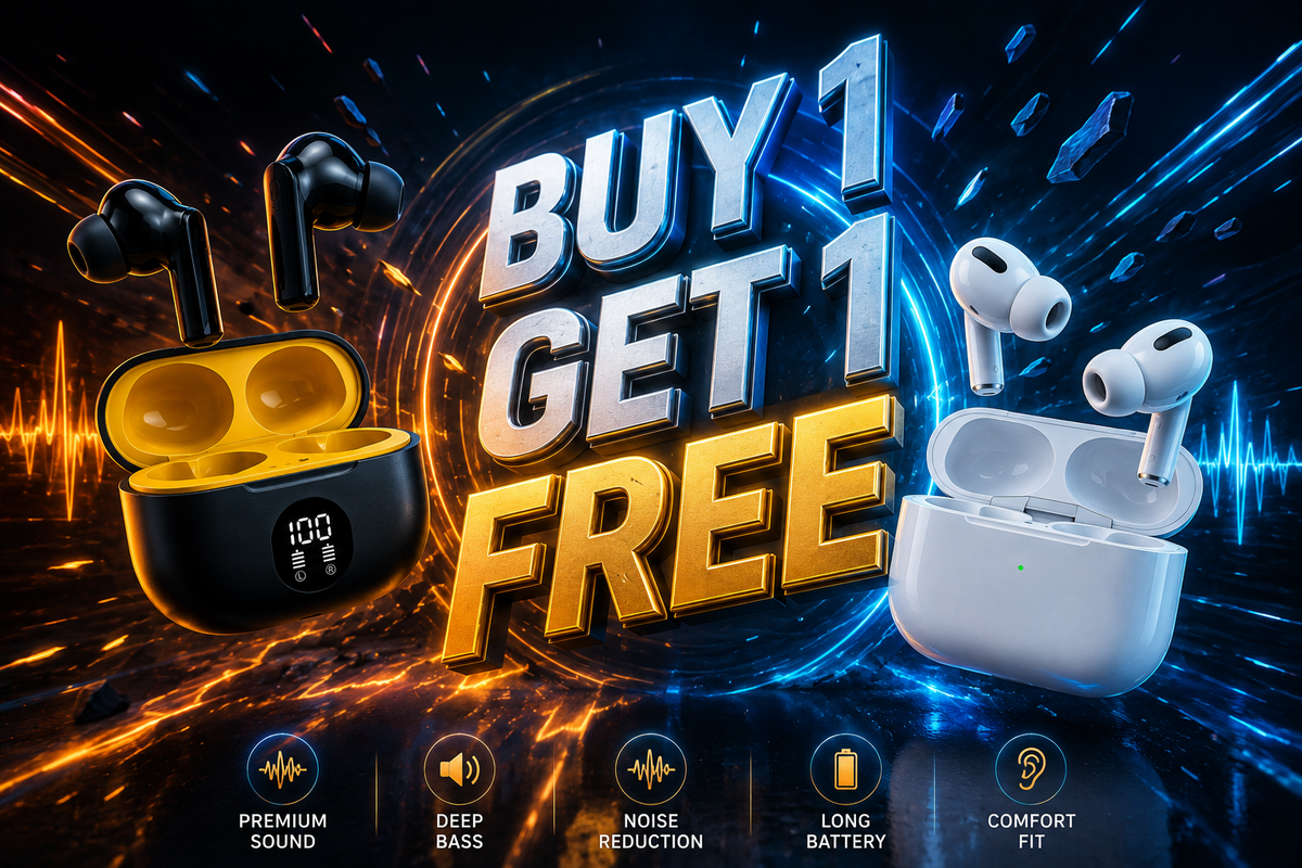 š§ APPLE PRO 2 AND STEREO ā BUY 1, GET 1 FREE