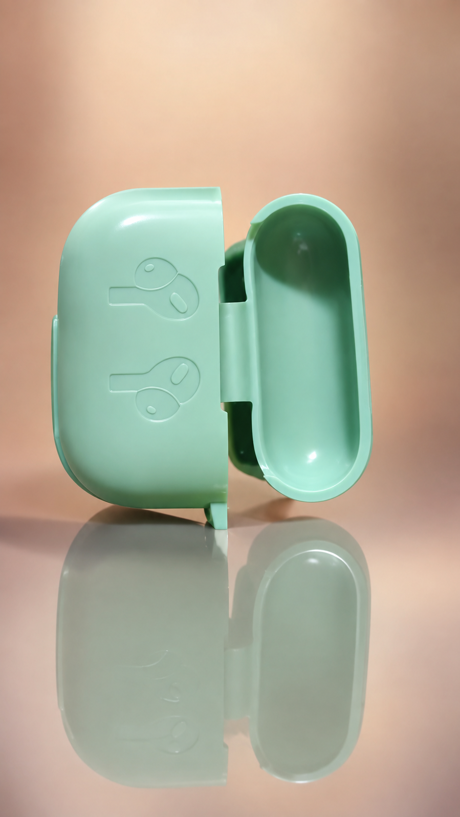 Premium Matte Black Wireless Earbuds Case – Cyberpunk Edition